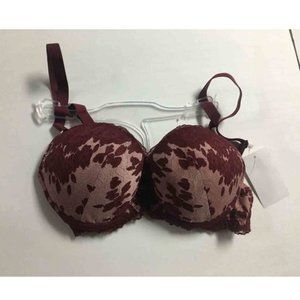 Cosabella Women's Brown Italia Lace Push Up 2 Straps Underwire Bra Size 32D